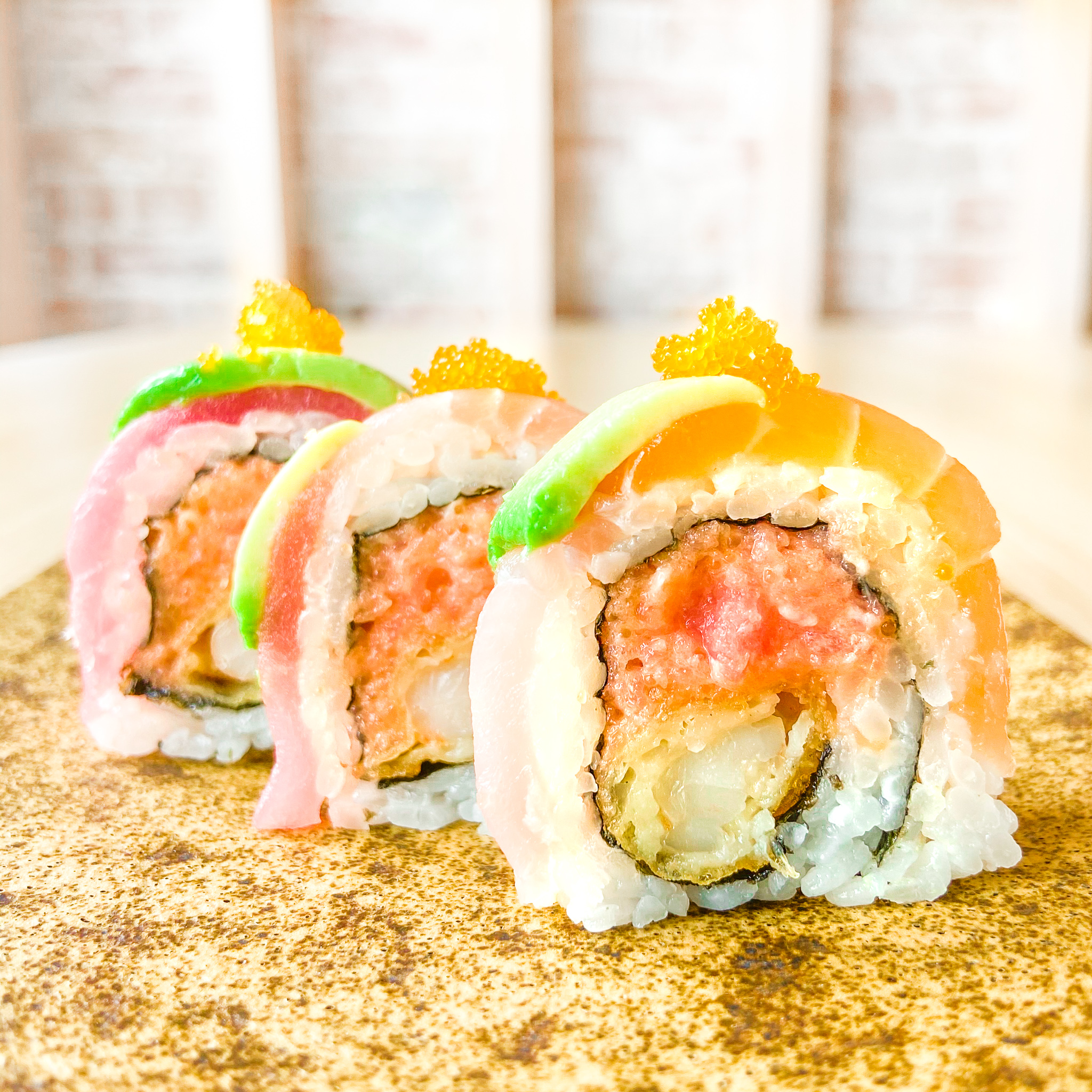 Order W. Dragon Roll food online from Sushi Enya store, Los Angeles on bringmethat.com