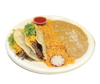 Order #2. 2 Beef Tacos food online from Beto store, American Fork on bringmethat.com