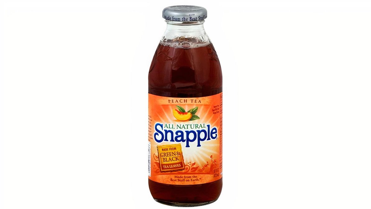 Order snapple® peach tea (16 fl oz) food online from Neomunch store, Warren on bringmethat.com
