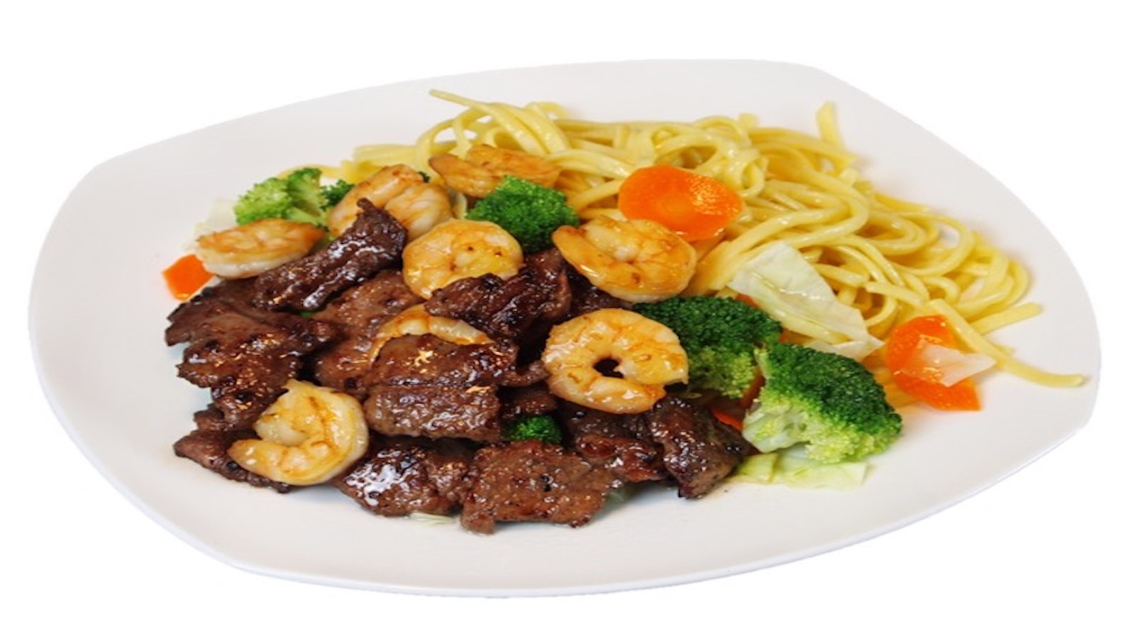Order Beef and Shrimp Combo food online from Teriyaki Express store, Gaithersburg on bringmethat.com