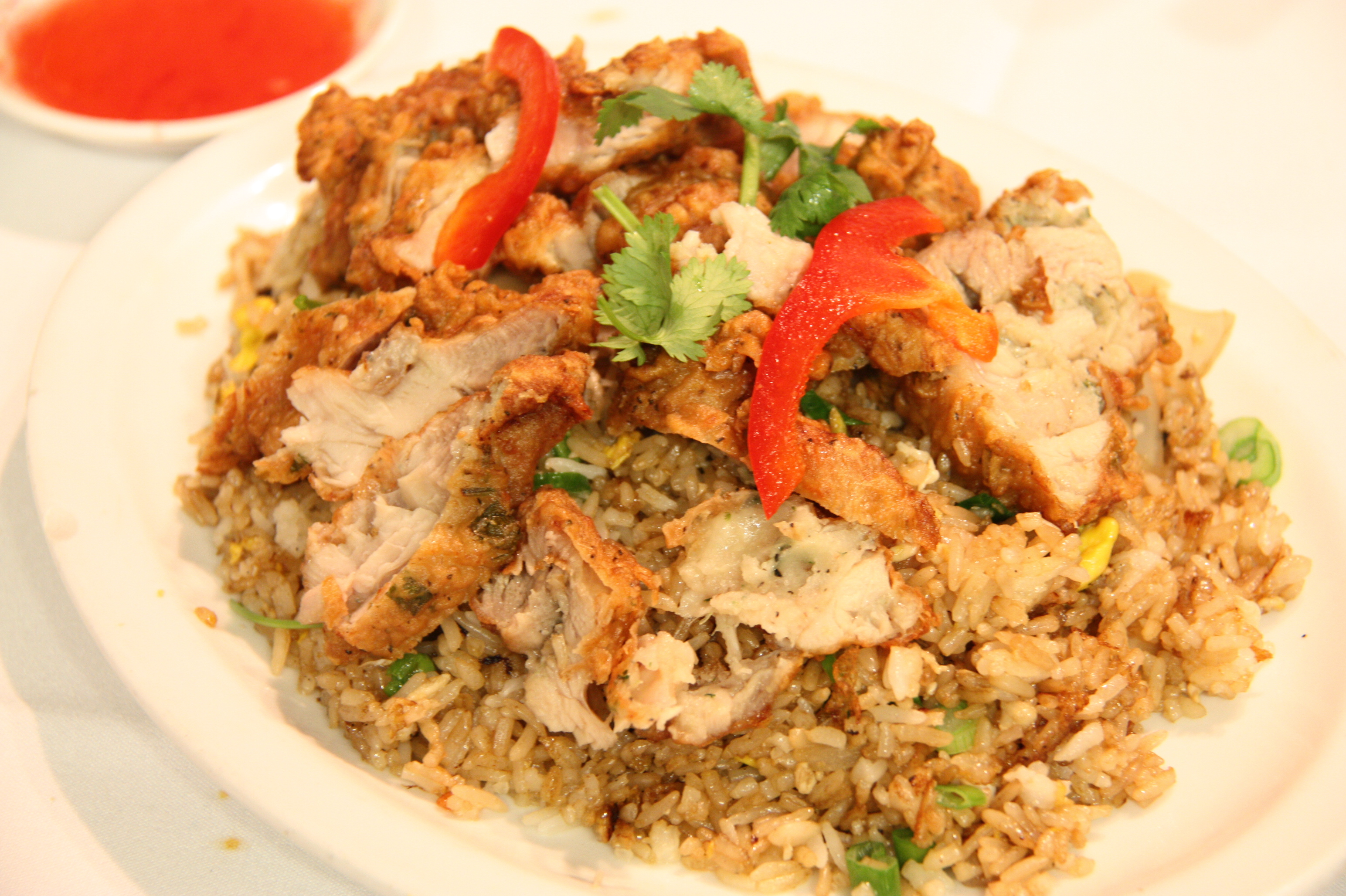 Order Fried Rice with Fried Chicken food online from Ploy Ii-Thai Cuisine store, San Francisco on bringmethat.com
