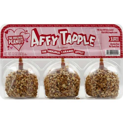 Order Affy Tapple · Caramel Apples Gluten Free (3 apples) food online from Jewel-Osco store, Niles on bringmethat.com