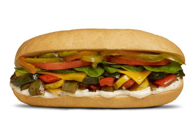 Order Cold Hoagies and Sandwiches - Roasted Veggie with Ranch & Cheddar food online from Wawa 211 store, Philadelphia on bringmethat.com