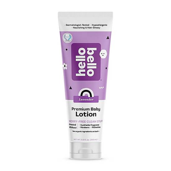 Order Hello Bello™ 8.5 oz. Premium Baby Lotion in Calming Soft Lavender food online from Buybuy Baby store, Henrietta on bringmethat.com