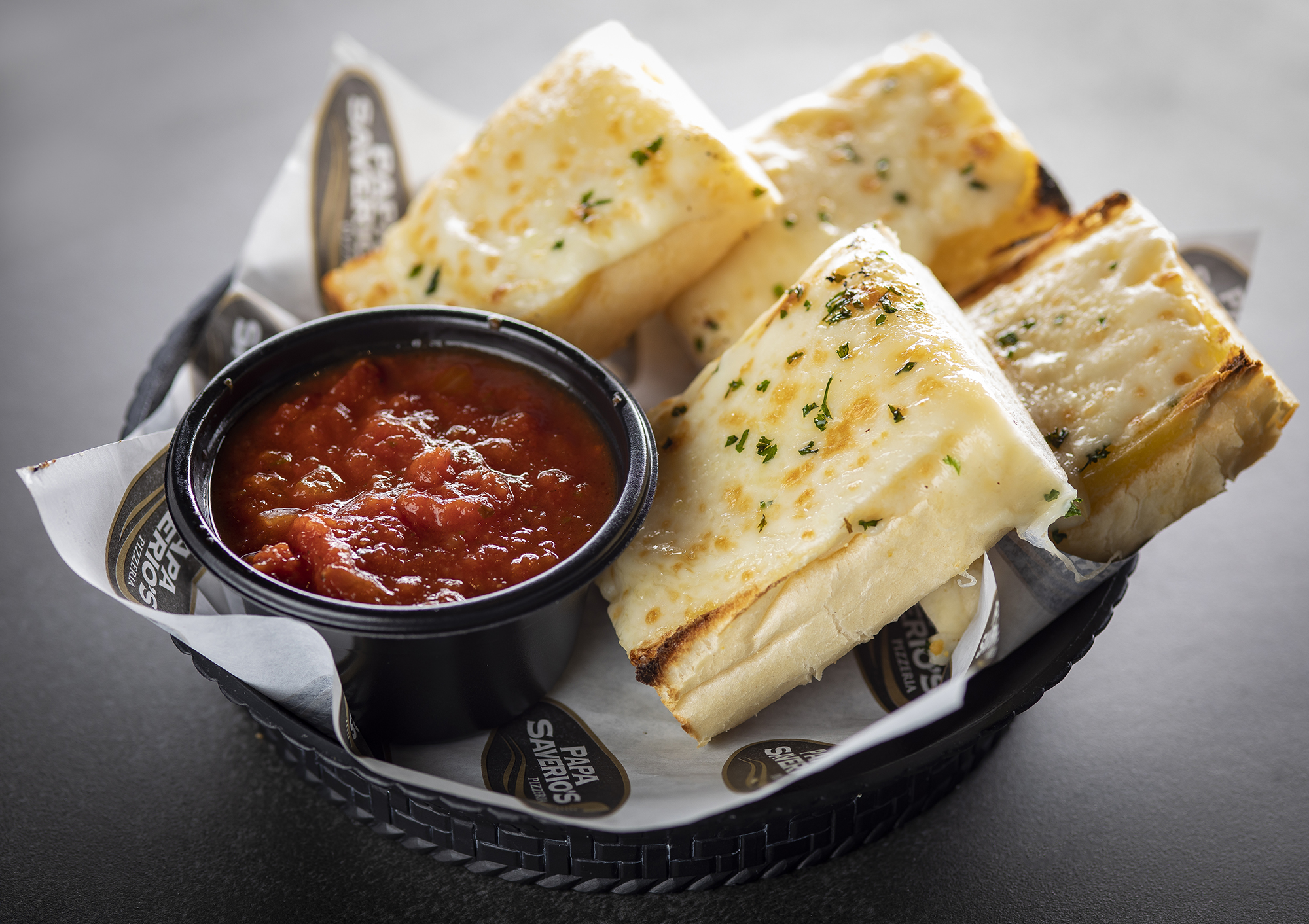 Order Garlic Bread food online from Papa Saverios Pizzeria store, West Chicago on bringmethat.com
