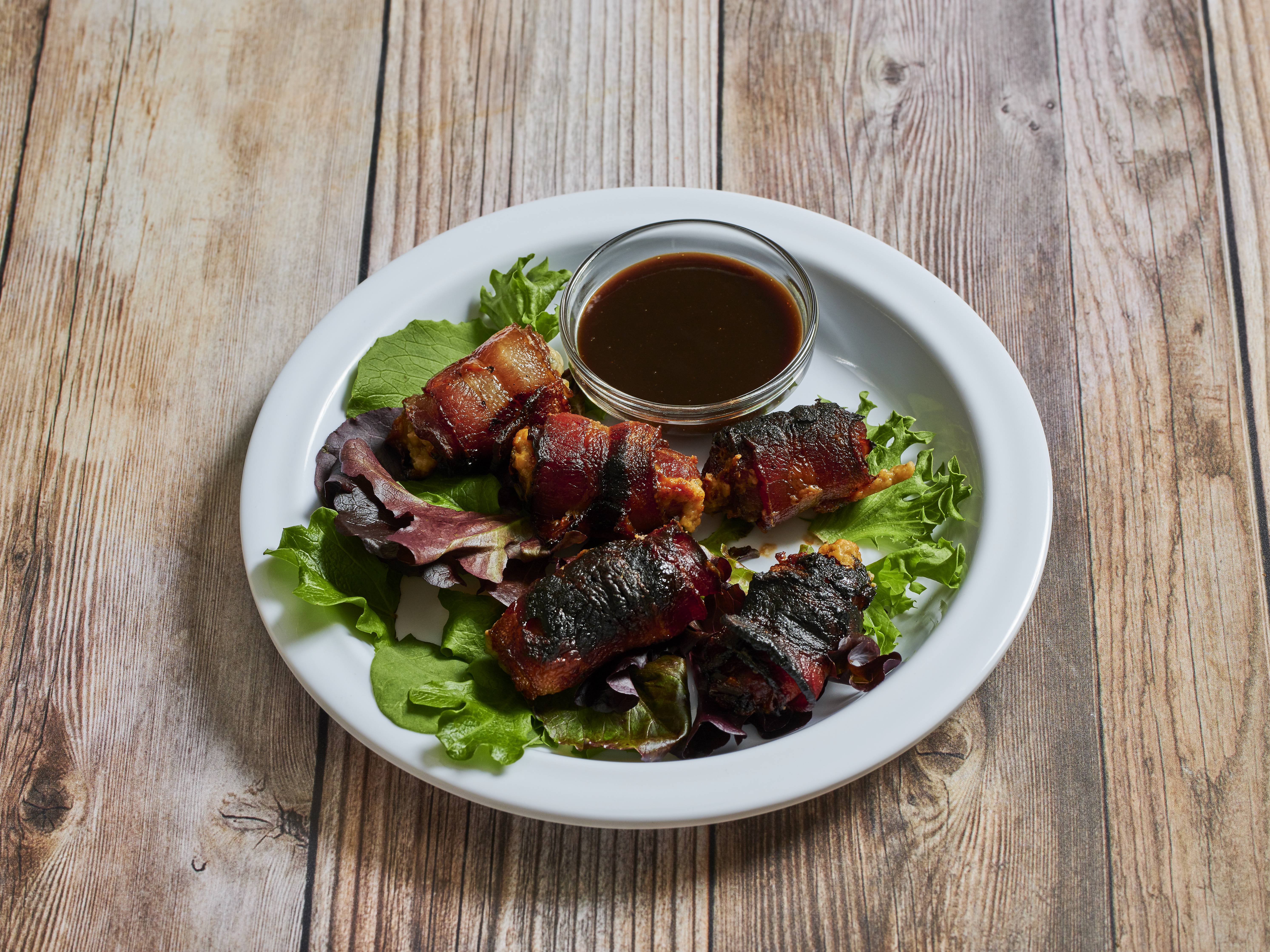 Order Bacon-Wrapped Dates food online from The Corner store, Huntington Beach on bringmethat.com