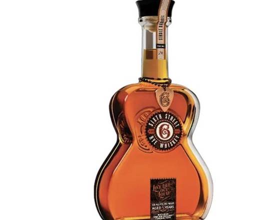 Order SIXTH STREET 5 Years, 750mL rye whiskey (50.0% ABV) food online from Cold Spring Liquor store, Liberty Hill on bringmethat.com