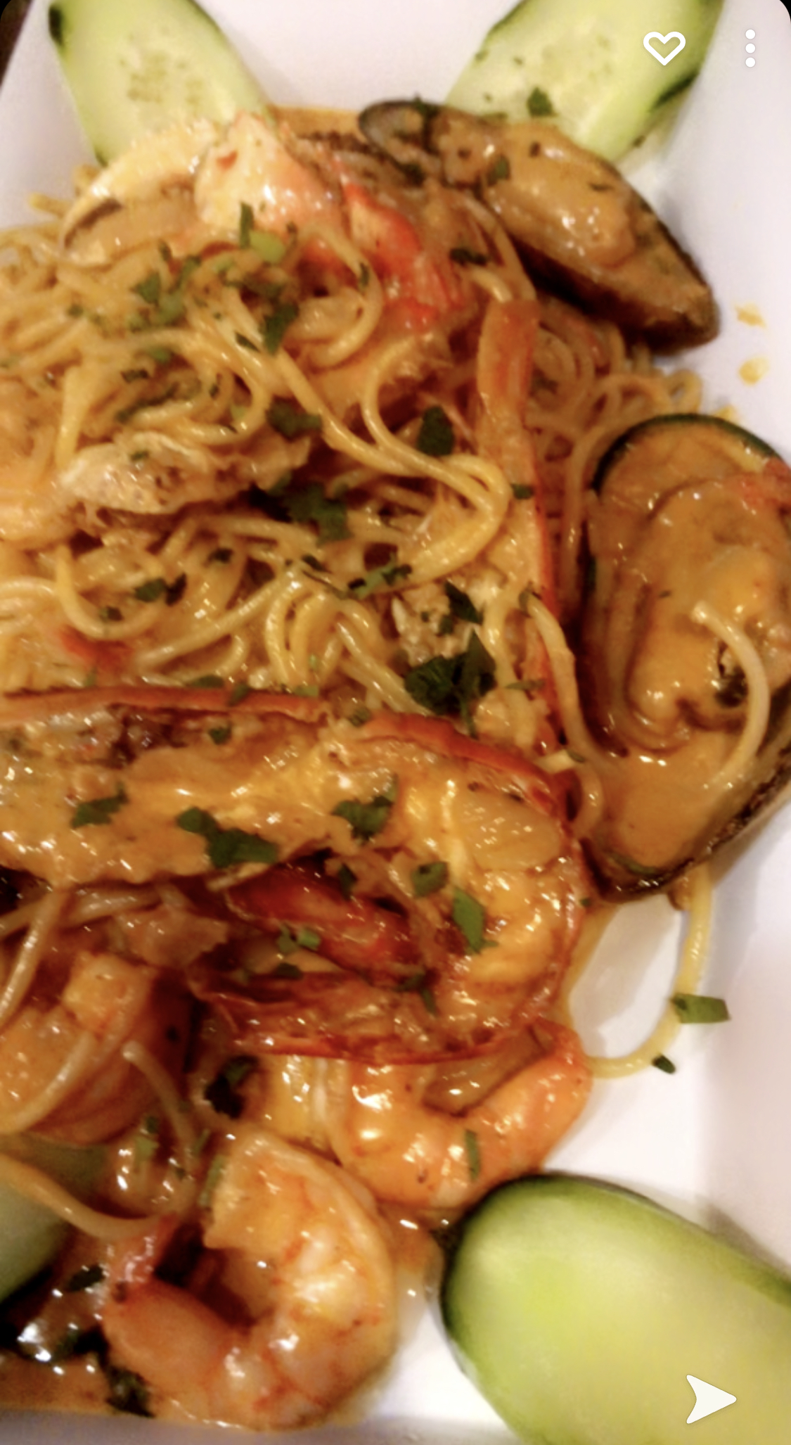 Order Seafood pasta food online from La Tropicana Restaurant store, Chicago on bringmethat.com