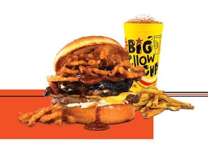 Order Online Exclusive- Nunchuck Norris Cheeseburger Combo food online from Big Deal Burger store, Azusa on bringmethat.com