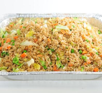 Order 1. Fried Rice with Vegetables food online from Manning Chinese Buffet store, Reedley on bringmethat.com
