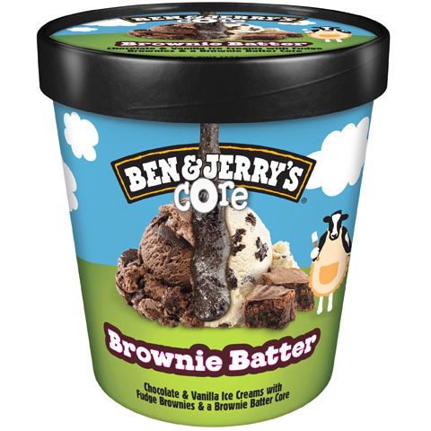 Order Ben & Jerry's Brownie Batter Core Pint food online from 7-Eleven store, Escondido on bringmethat.com