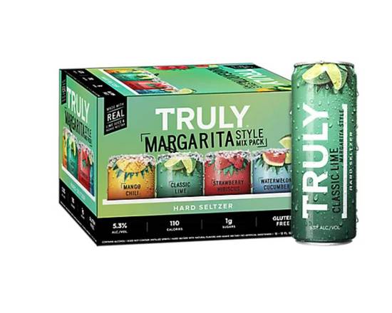 Order Truly Margarita Style Mix Pack, 12pk-12oz can beer food online from Cold Spring Liquor store, Liberty Hill on bringmethat.com