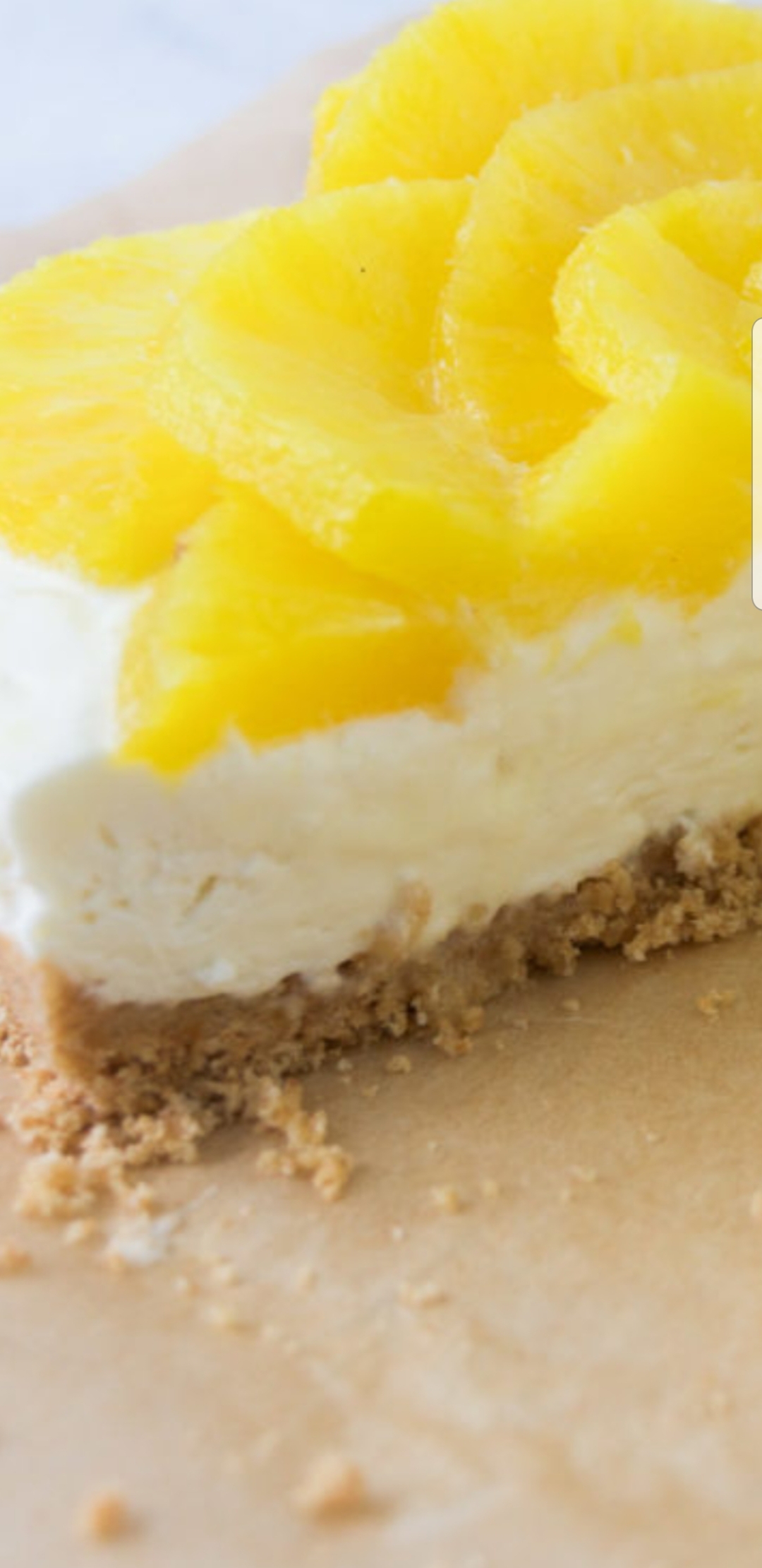 Order Pineapple Cheesecake  food online from 2 Chefs store, Florence on bringmethat.com
