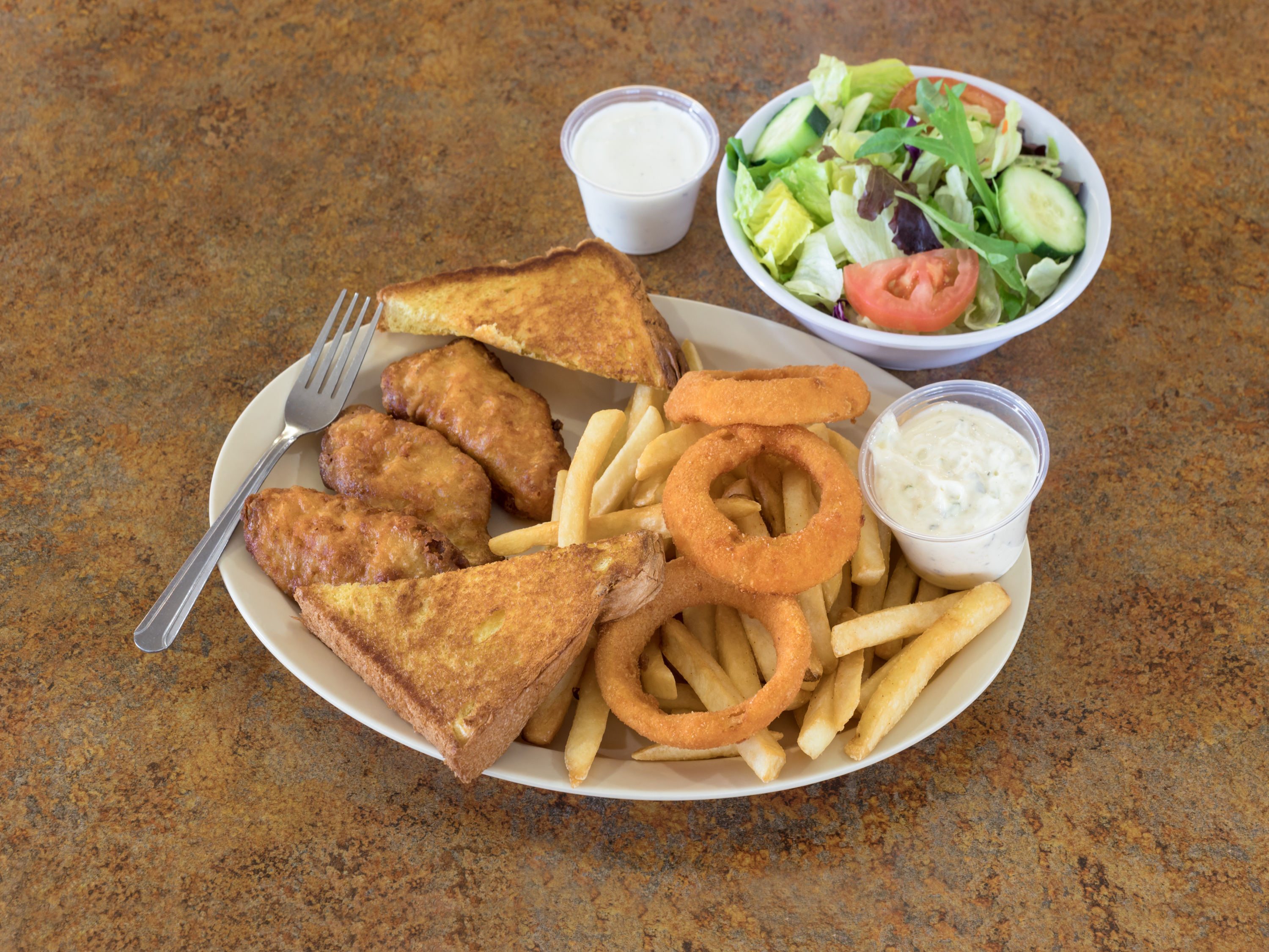 Order Fish and Chips food online from Super Tom Burgers store, Azusa on bringmethat.com