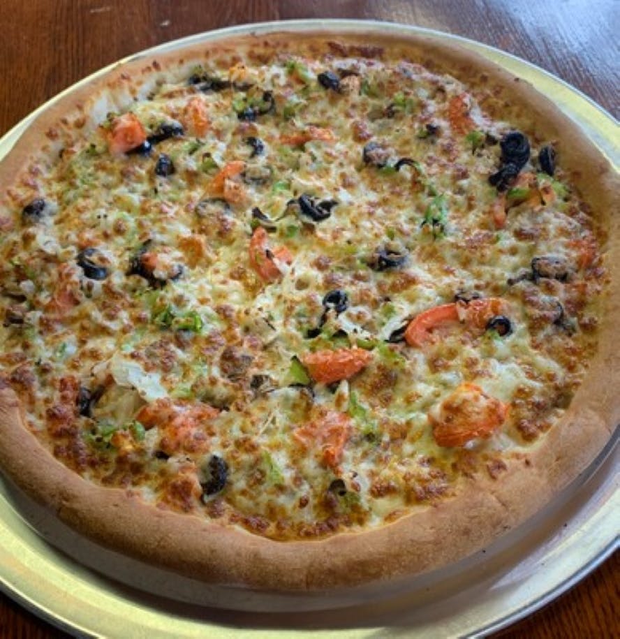 Order The Great Lakes Pizza - 10'' food online from Big City Pizza Hamburg store, Lexington on bringmethat.com