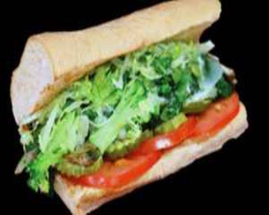 Order Veggie Sub food online from Pizza 911 store, Manchester on bringmethat.com