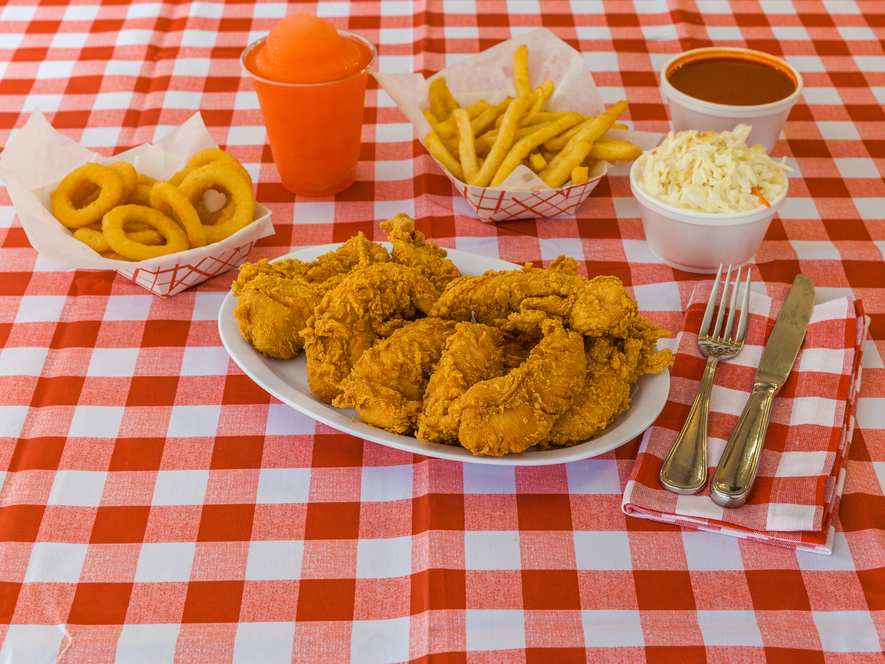 Order Chicken Tenders food online from Red Rooster store, Chicago on bringmethat.com
