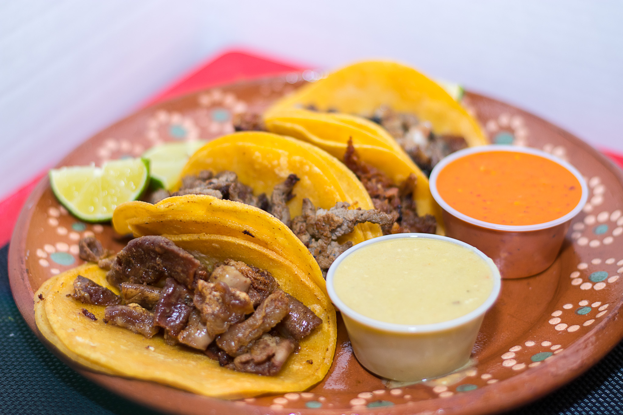 Order Tacos with Exotic Meats food online from Mami Coco store, Dallas on bringmethat.com