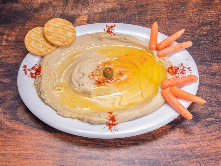 Order Hummus Platter food online from Grayson Sweet Home store, Grayson on bringmethat.com