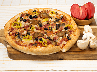 Order Sarpino's Classic Pizza - Personal 8'' food online from Sarpino's Pizzeria  store, Northbrook on bringmethat.com