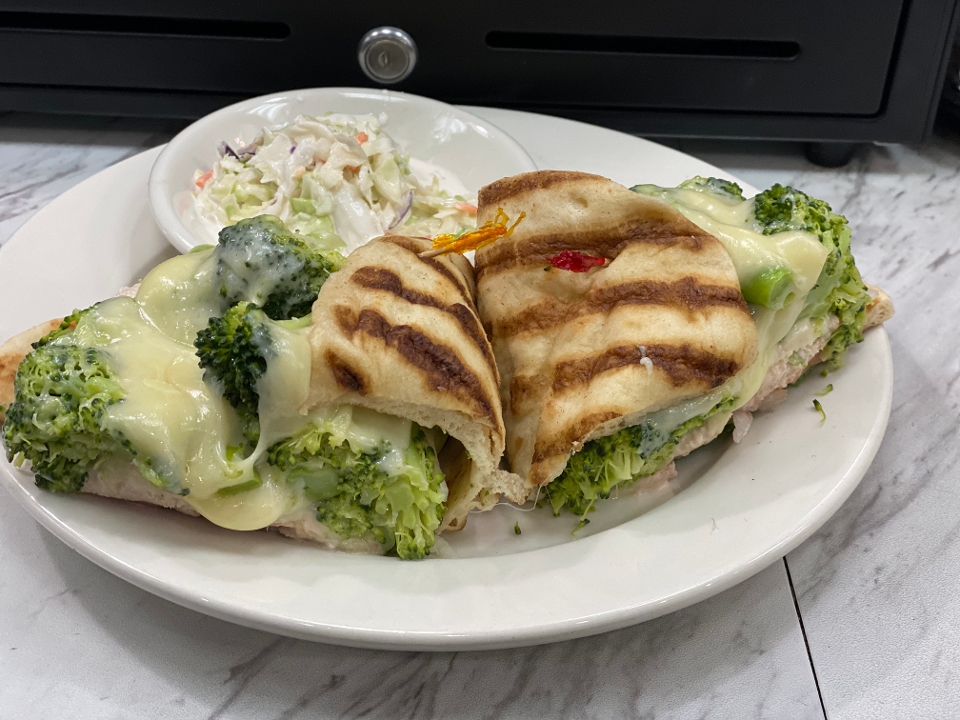 Order BROCCOLI TUNA MELT food online from Meeting Street Cafe store, Providence on bringmethat.com