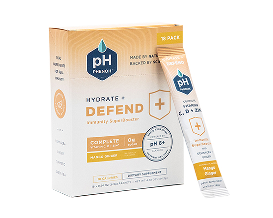 Order DEFEND Immunity Superbooster-Mango Ginger food online from PHENOH Performance Superfoods store, Los Angeles on bringmethat.com
