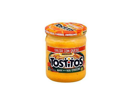 Order Tostitos Salsa Queso 15oz food online from Extra Mile 3056 store, Vallejo on bringmethat.com