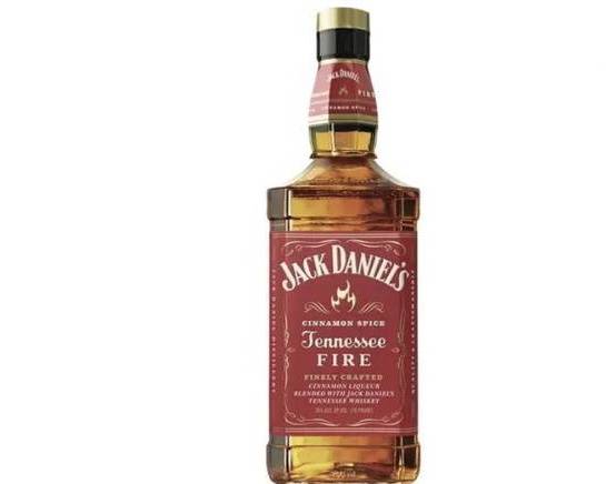 Order Jack Daniel's Tennessee Fire, 750mL whiskey (35.0% ABV) food online from Cold Spring Liquor store, Liberty Hill on bringmethat.com