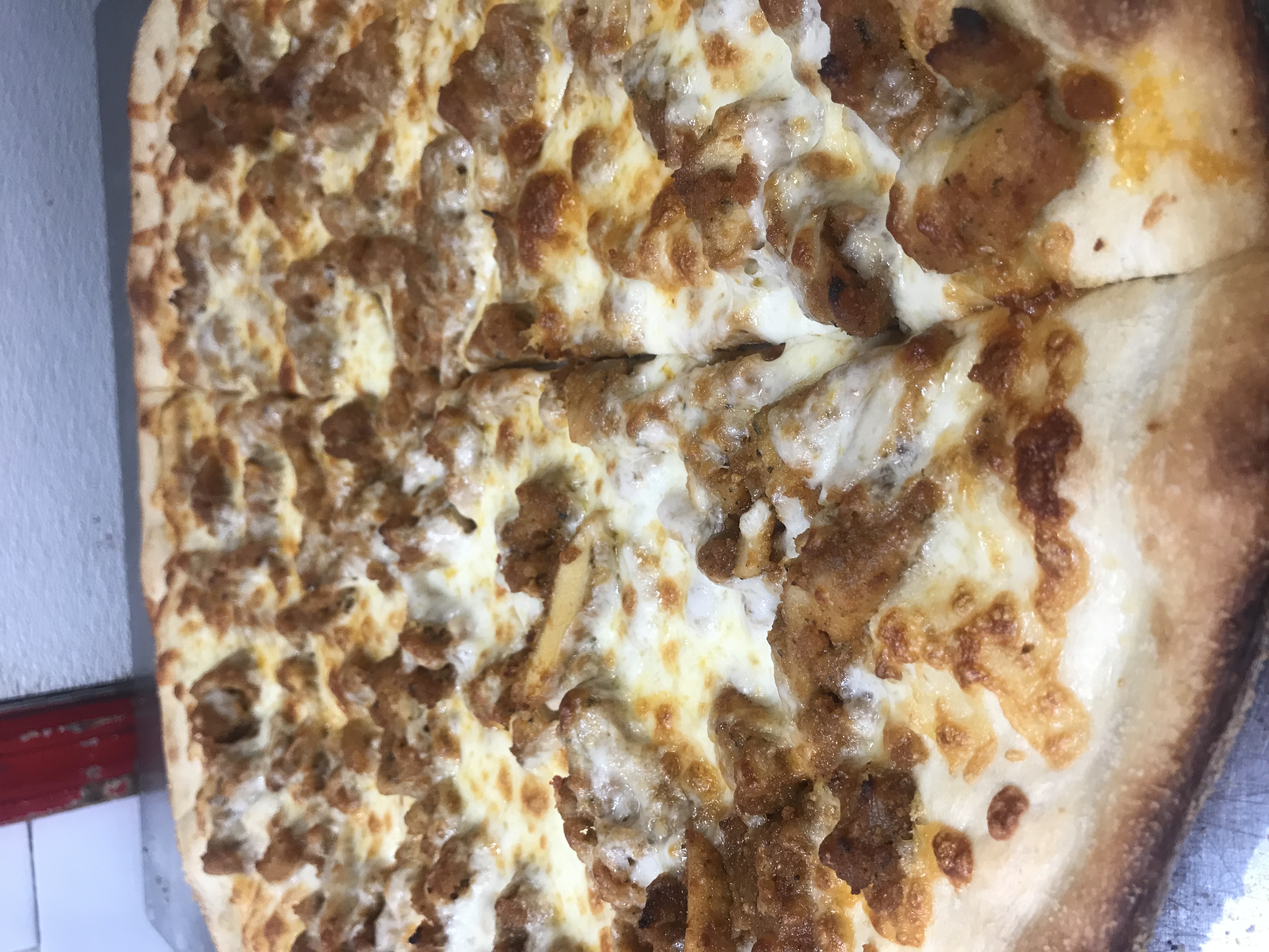 Order Buffalo Chicken Pizza food online from Little italy pizza (92nd) store, New York on bringmethat.com