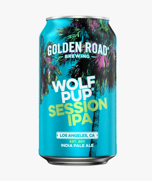 Order Golden Road Wolf Pup Session IPA 6 Pack food online from Terners Liquor store, Los Angeles on bringmethat.com