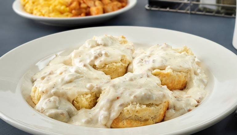 Order Biscuits & Sausage Gravy food online from Metro Diner store, Plainfield on bringmethat.com
