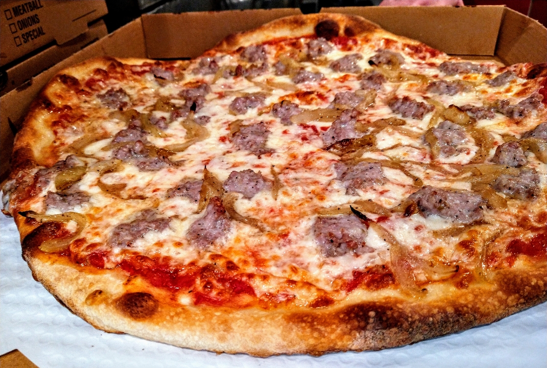 Order Sausage & Onion food online from Hartsdale House Of Pizza store, Hartsdale on bringmethat.com