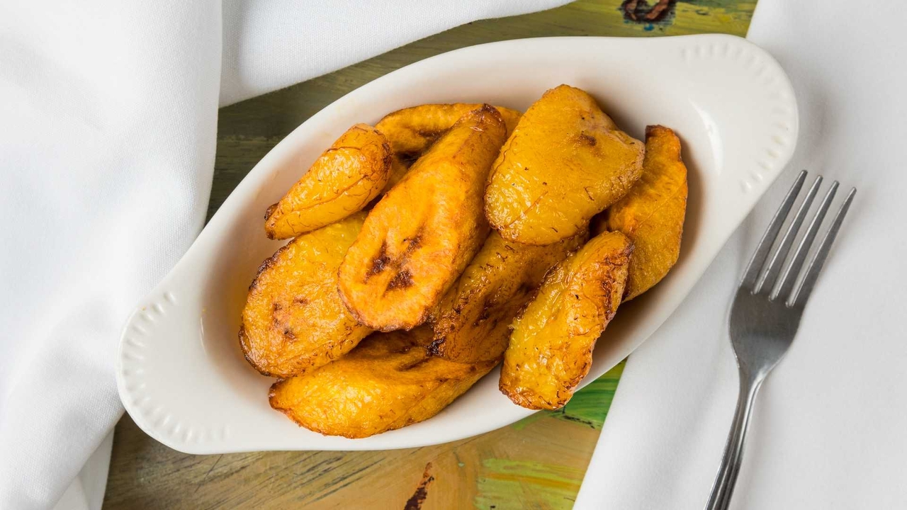 Order Fried Yellow Plantians food online from La Cazuela store, Waterbury on bringmethat.com