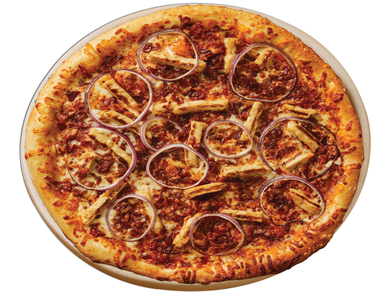 Order BBQ Chicken Pizza food online from Vocelli Pizza store, Rochester on bringmethat.com