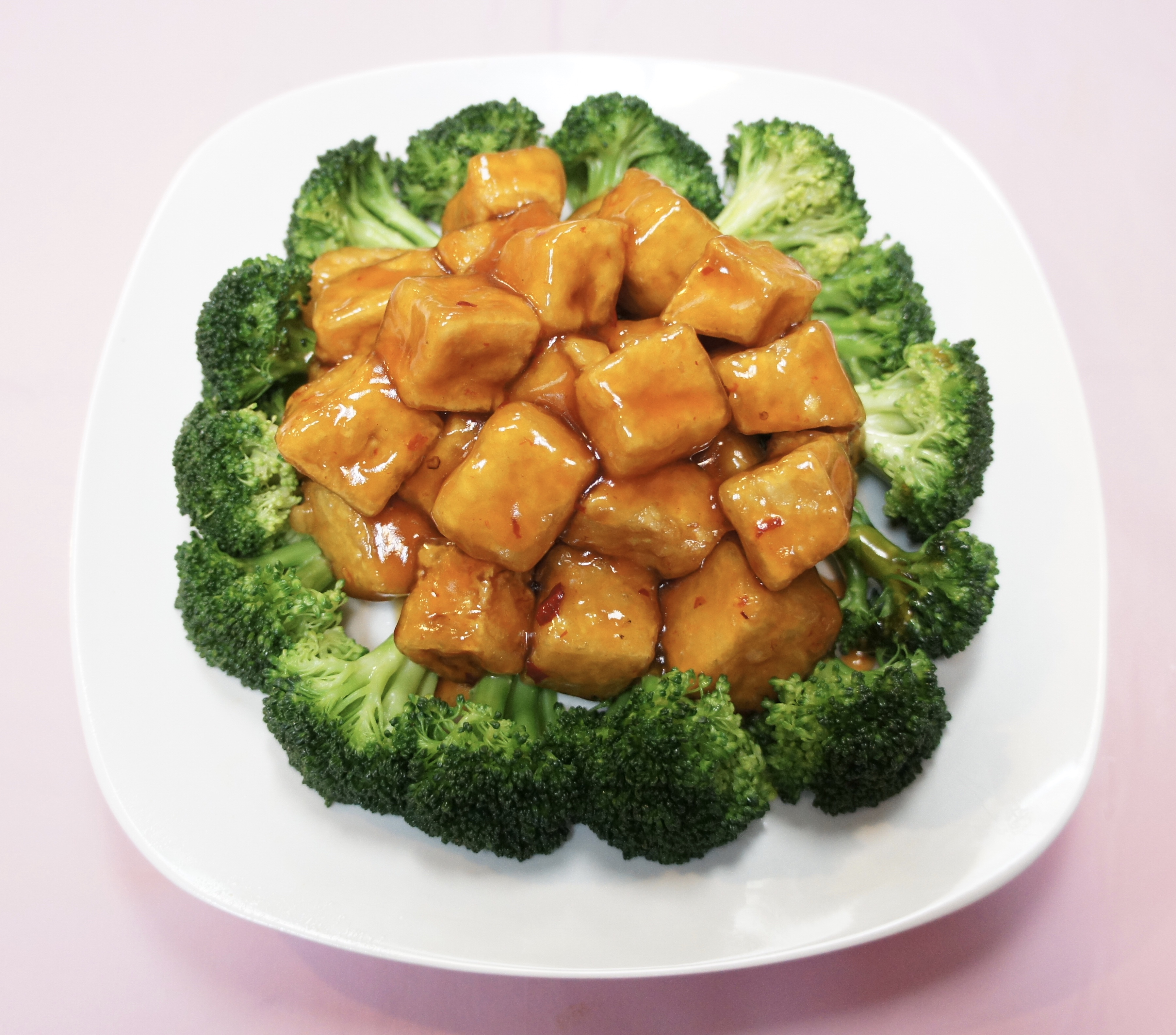 Order General Tso's Tofu(LG) food online from Zhengs China Express store, Randallstown on bringmethat.com