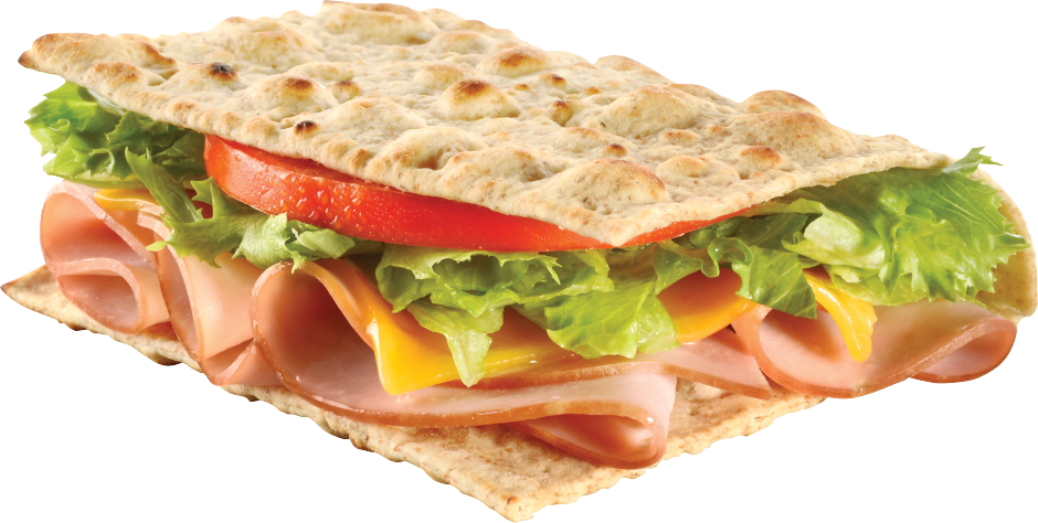 Order Ham and Cheese Flatbread food online from Getgo store, Avon on bringmethat.com