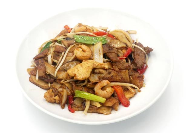 Order 809 GF Wide Rice Noodles 免面筋炒宽米粉 food online from 8000 Miles store, Roselle on bringmethat.com