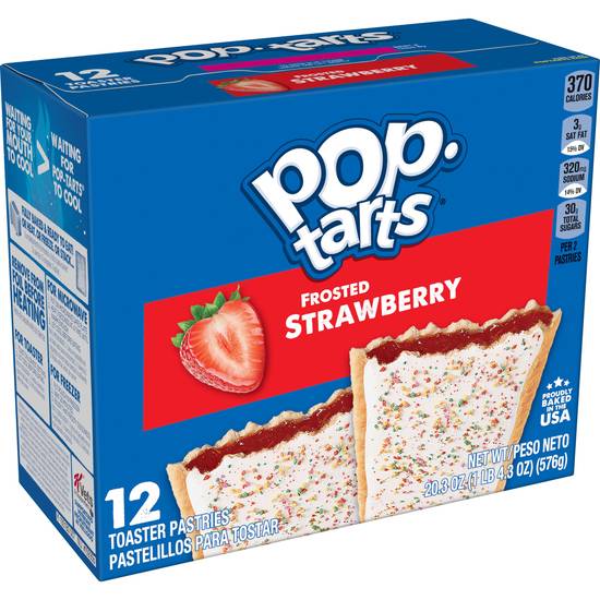 Order Pop-Tarts Frosted Strawberry Toaster Pastries, 6 PK food online from Cvs store, ARCADIA on bringmethat.com