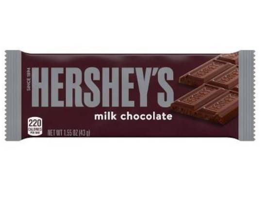 Order Hershey's Milk Chocolate Bar (1.55 oz) food online from Shell store, Gaithersburg on bringmethat.com