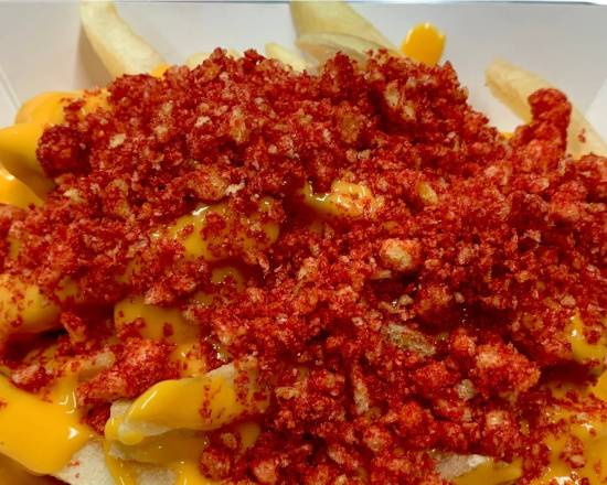 Order Flamin Hot Cheese Fries food online from The Spanglish store, Roy on bringmethat.com