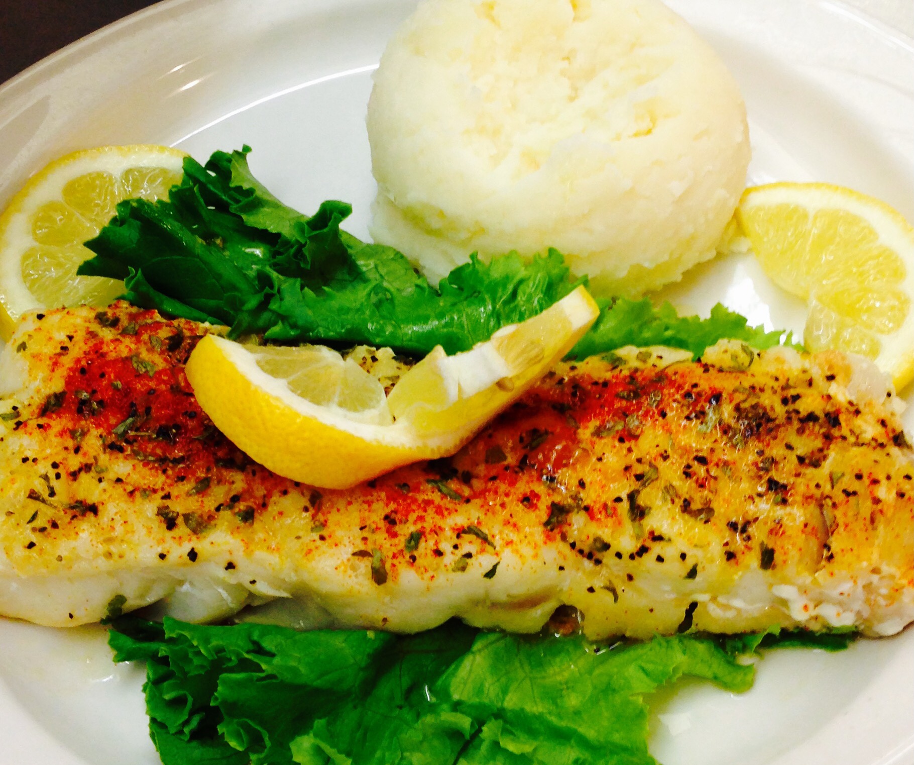 Order Grilled Cod food online from Parkway family restaurant store, Madison on bringmethat.com