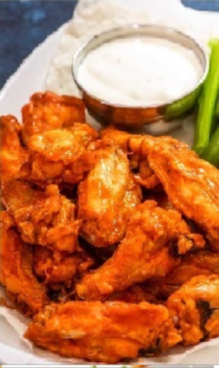 Order Traditional Wings - 7 Pieces food online from My Bar & Grille store, Milford on bringmethat.com