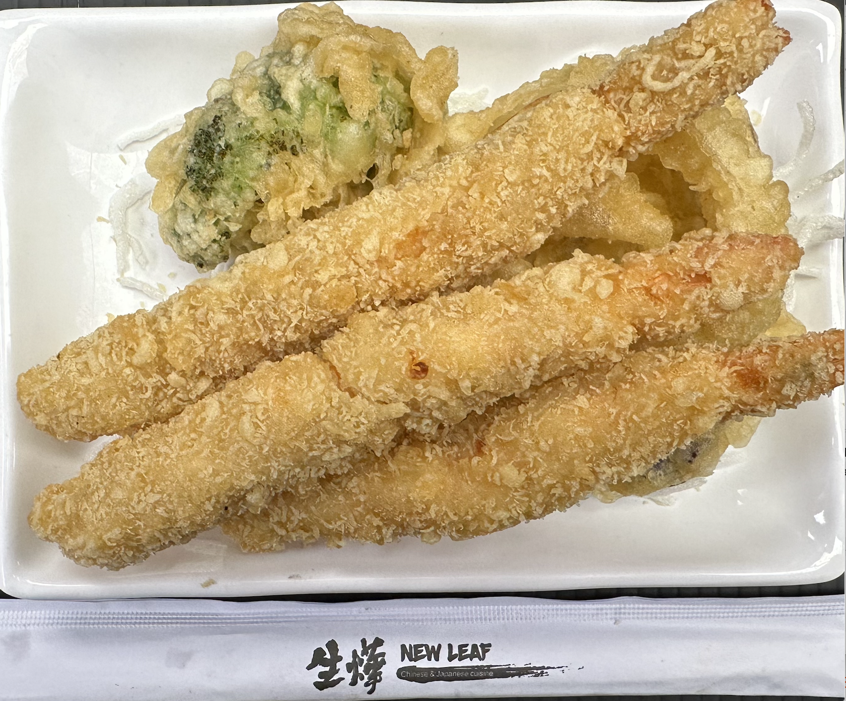 Order ShrimpTempura food online from New Leaf Chinese & Japanese Cuisine store, Philadelphia on bringmethat.com