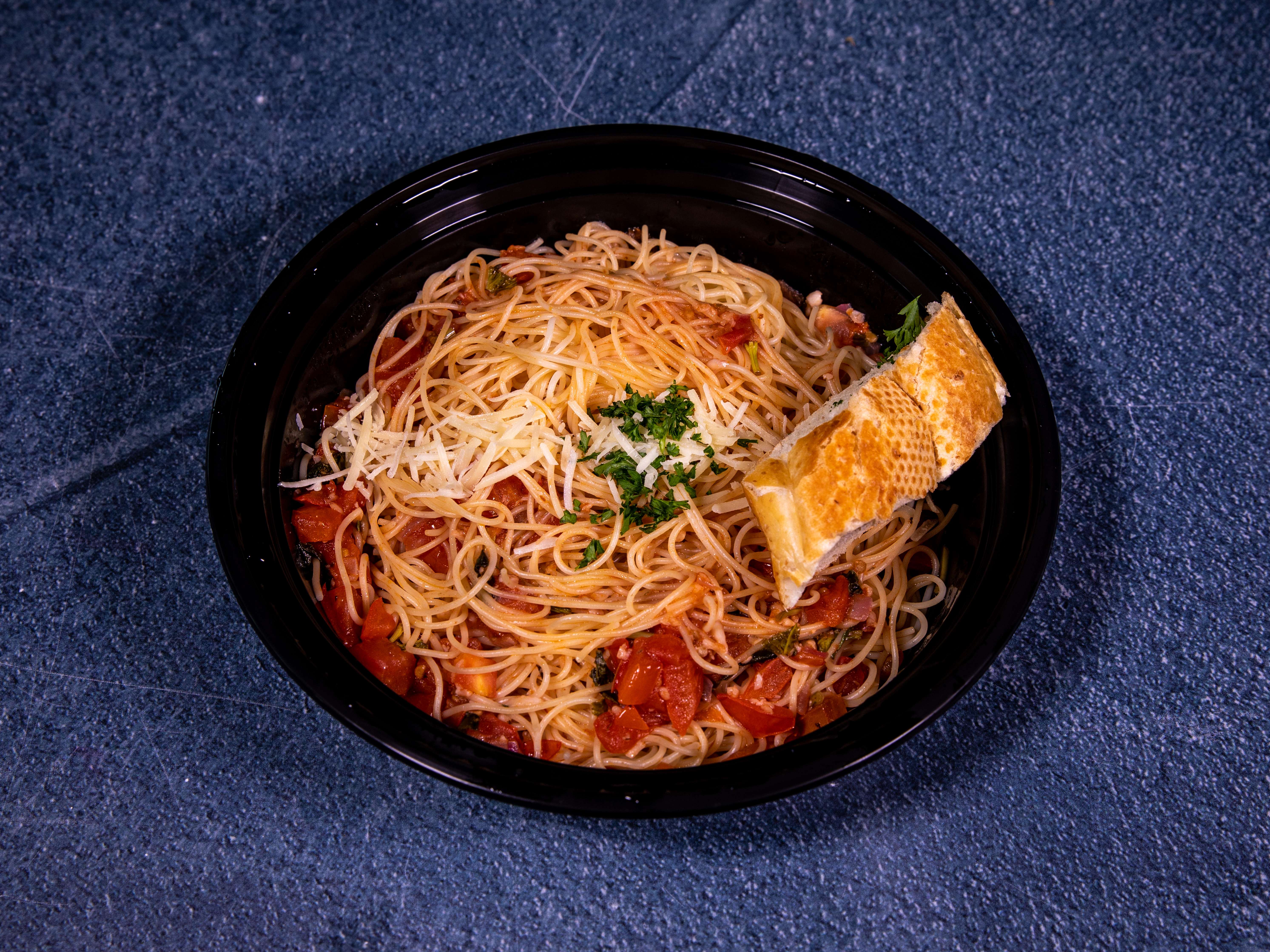 Order Angel Hair Basilico Lunch food online from Cappuccino store, Richardson on bringmethat.com