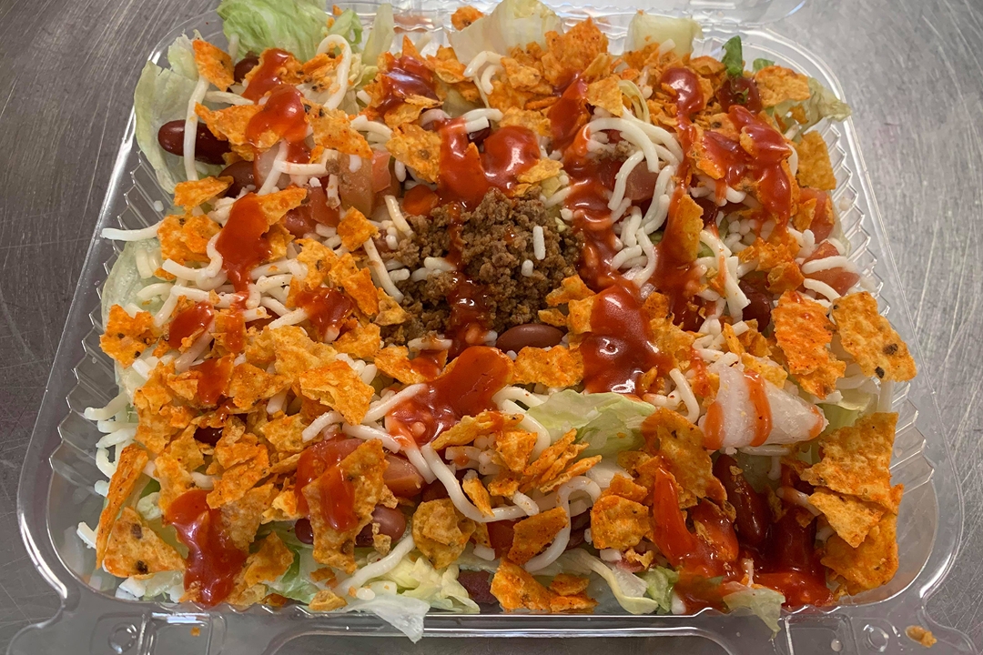 Order Taco Salad food online from Aroma Pizza store, Fort Wayne on bringmethat.com