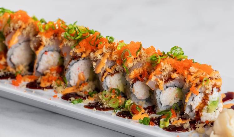 Order Spicy Scallop Roll food online from Zato Thai Cuisine & Sushi Bar store, Dallas on bringmethat.com