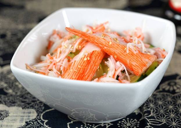 Order Crab Salad with Sesame food online from Osaka Sushi & Fresh Smoothies store, Chicago on bringmethat.com