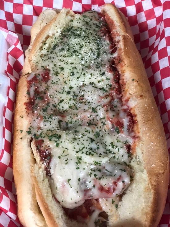 Order Meatball Parmigian food online from The Pizza Cutters store, Syracuse on bringmethat.com