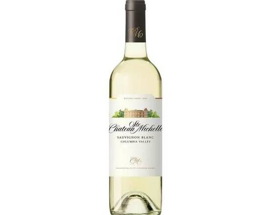 Order CHATEAU STE. MICHELLE SAUVIGNON BLANC COLUMBIA VALLEY 750ml food online from House Of Wine store, New Rochelle on bringmethat.com