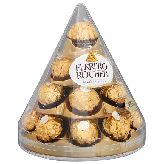 Order Ferrero Rocher Gift Cone, 17pc. food online from CVS store, ELIZABETH CITY on bringmethat.com